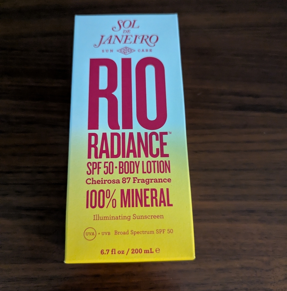 Sol de Janeiro Rio Radiance Body Lotion SPF 50 6.7 oz Cheirosa 87 Fragrance - Picture 1 of 4